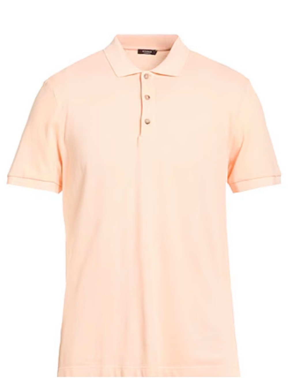 Peserico Soft Peach Short-Sleeve Polo